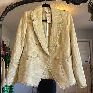 House of Harlow 1960 tweed jacket size small.
NWT